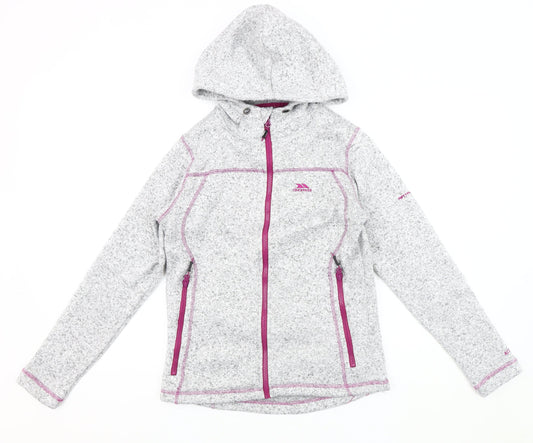 Womens UK Size S Trespass Grey Hooded