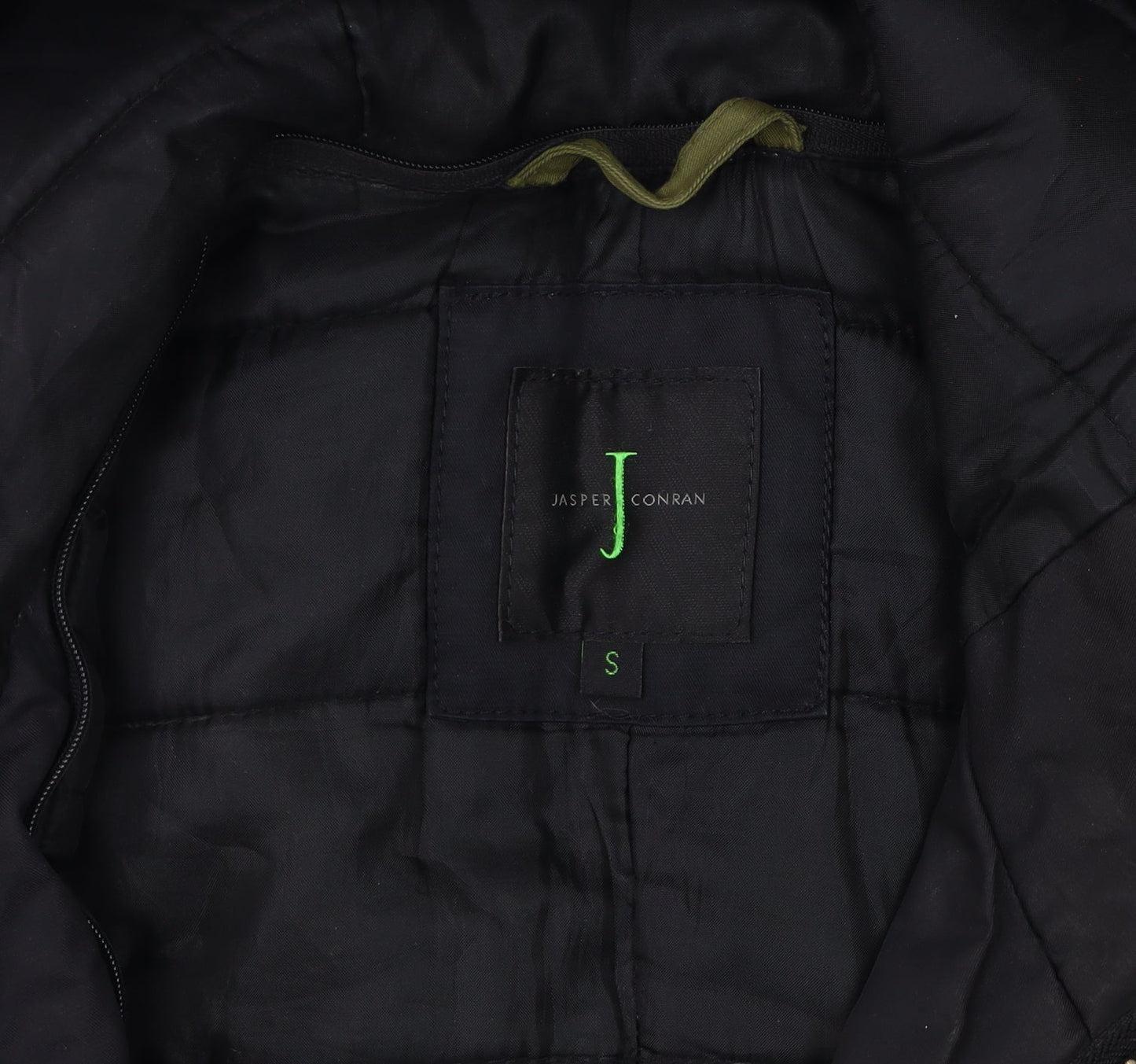 Mens UK Size S Jasper Conran Black Parka Coat
