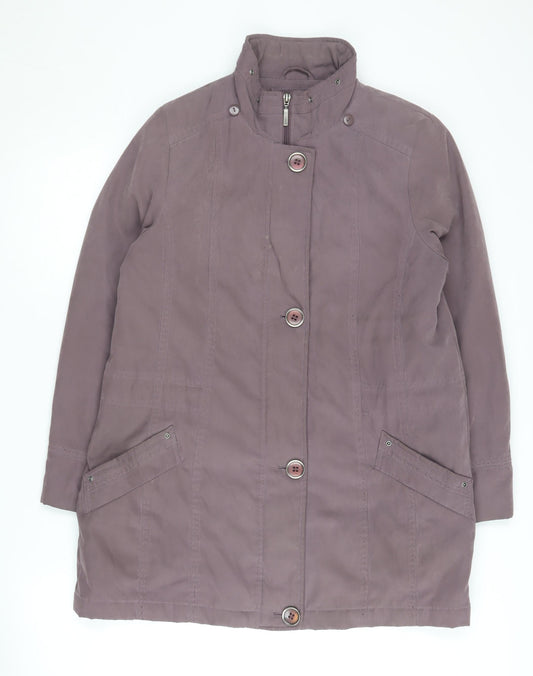 Womens UK Size S BM Purple Basic Jacket