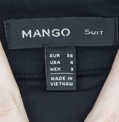 Mango Women's Black Pencil Skirt Size 8