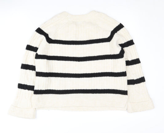 Womens UK Size S NEXT Multicoloured Pullover Jumper