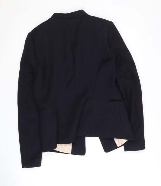 H&M Women's Black Regular Fit Blazer Size 10
