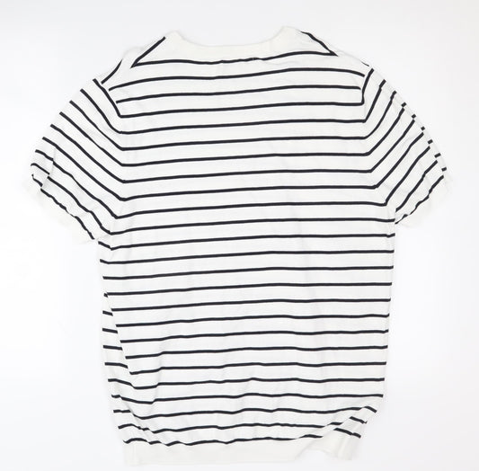 Womens UK Size 14 Zara Multicoloured Pullover Jumper