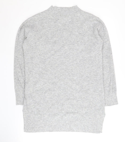 Womens UK Size M Marks and Spencer Grey Pullover Jumper