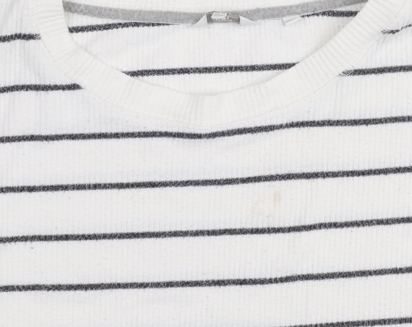 Womens UK Size L Fat Face White Basic T-Shirt