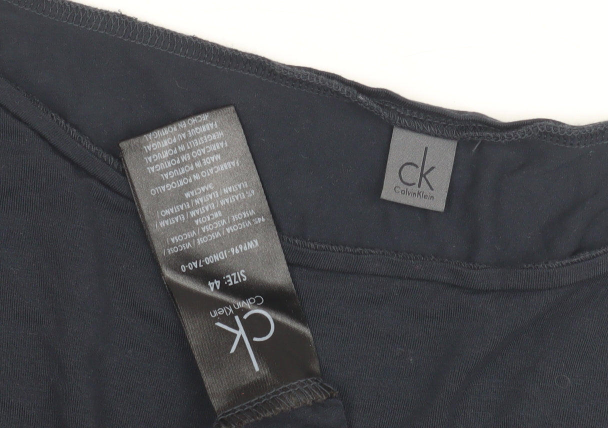 Mens UK Size 44 Calvin Klein Black T-Shirt