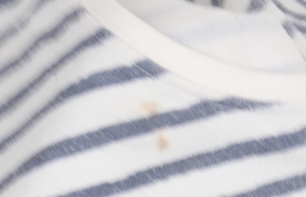 Betty Barclay Women's Blue Sequin Striped T-Shirt