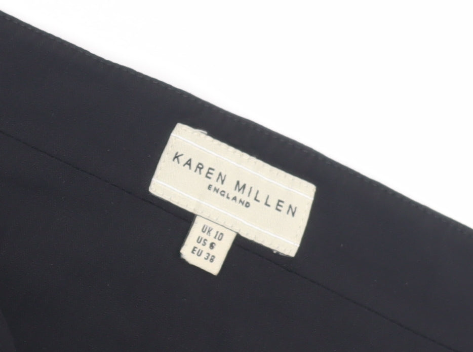 Karen Millen Women's Black Pencil Skirt Size 10