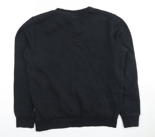 Mens UK Size XS PUMA Black Pullover Sweatshirt