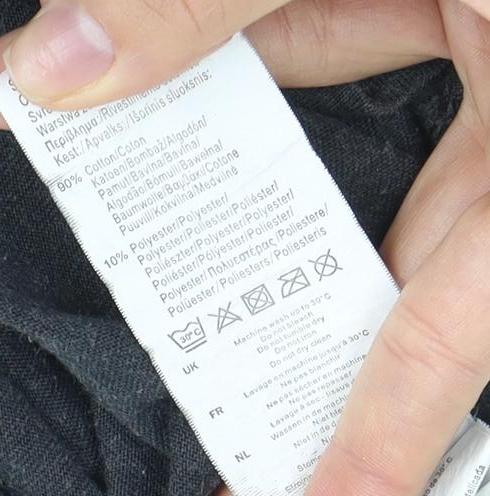 Lee Cooper Men's Grey Graphic Print T-Shirt L