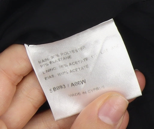 Karen Millen Women's Black Pencil Skirt Size 10