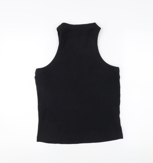Womens UK Size L MNG Black Basic Tank