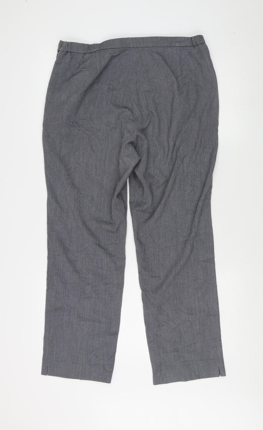 Eastex Grey Women's Trousers Size 14