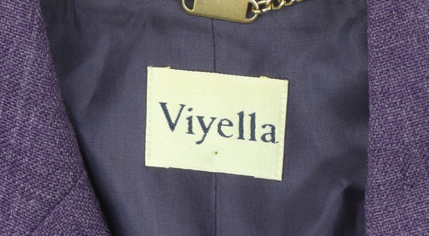 Viyella Women's Purple Blazer, Size 10, Classic Fit