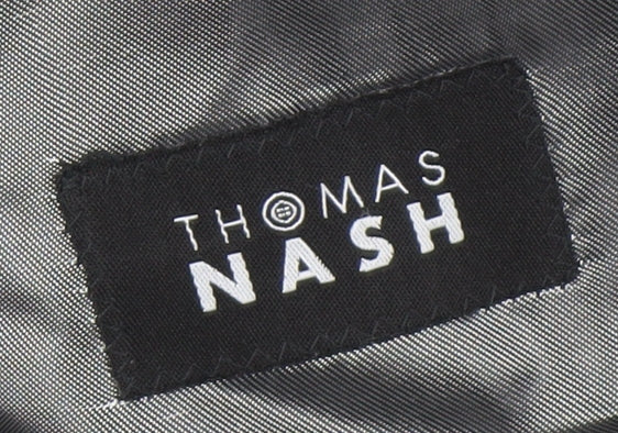 Mens UK Size 42 Thomas Nash Black Basic Jacket