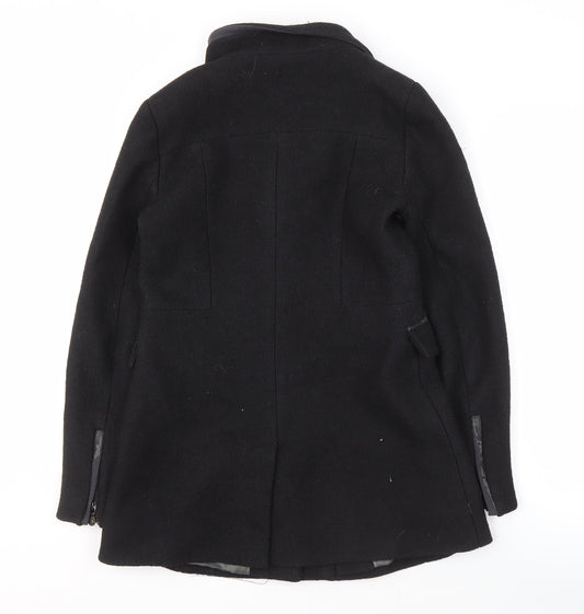 Banana Republic Women’s Black Wool Coat XS Workwear