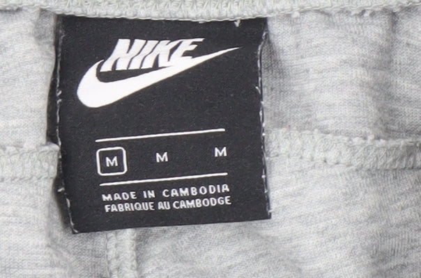 Nike Men's Grey M Jogger Sweatpants Regular Fit