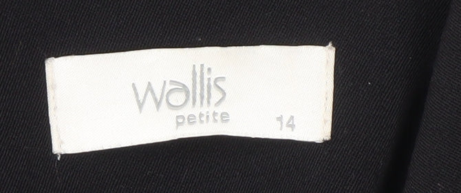 Wallis Women's Black Blazer, Size 14, Petite, Business Wear