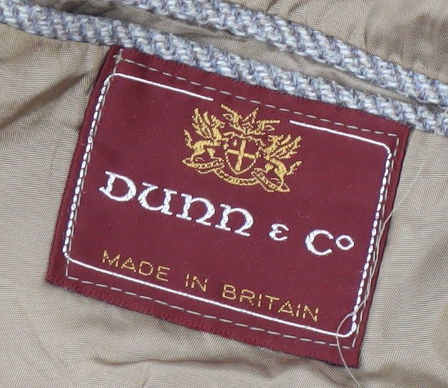 Mens UK Size 42 Dunn & Co Regular Grey Suit Jacket