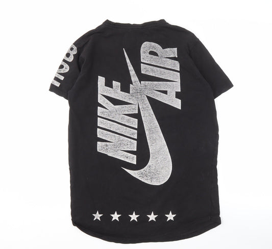 Nike Men's Black Medium Graphic Print T-Shirt
