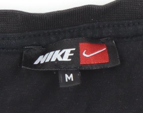 Nike Men's Black Medium Graphic Print T-Shirt