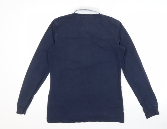 Crew Clothing Co. Women's Blue Polo Shirt Size 10