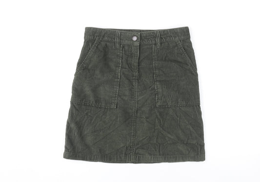 Womens UK Size 6 NEXT Straight & Pencil Corduroy Skirt