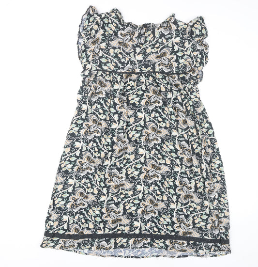Next Women's Multicoloured Floral Dress Size 10