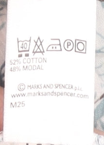 Womens UK Size 12 Marks and Spencer Multicoloured Basic Button-Up