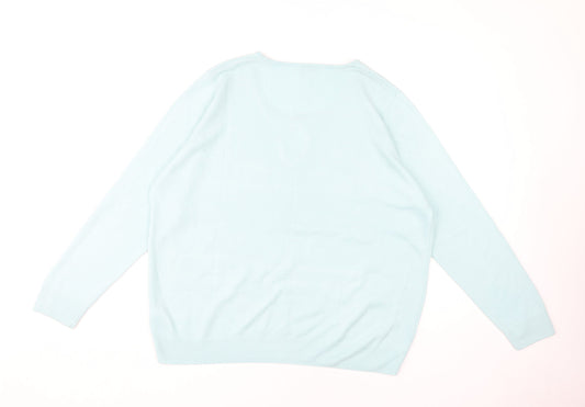 Marks and Spencer Women's UK 22 Green Jumper