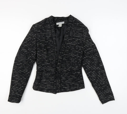 Womens UK Size 4 H&M Black Blazer