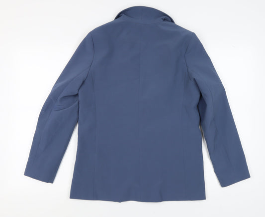 ASOS Women's Blue Blazer, Size 12, Shawl Lapel