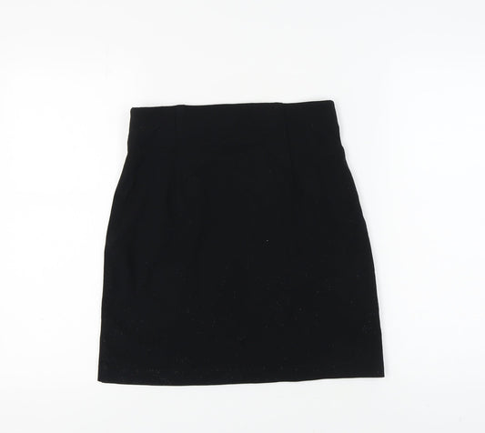 Marks and Spencer Black Pencil Skirt, Size 10, Elegant