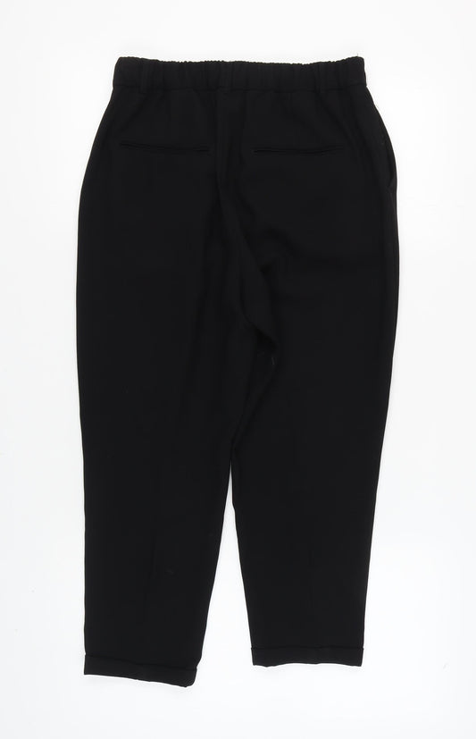 Womens UK Size M Zara Black Trousers