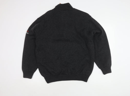 Oscar Jacobson Men's Black XL Pullover Jumper