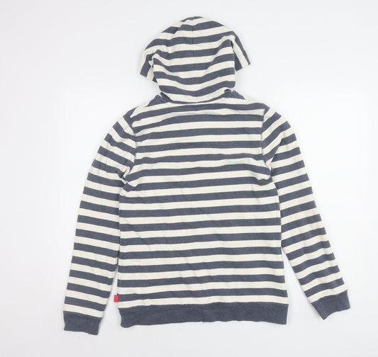 Boden Women's Striped Hooded Jacket, Size 12