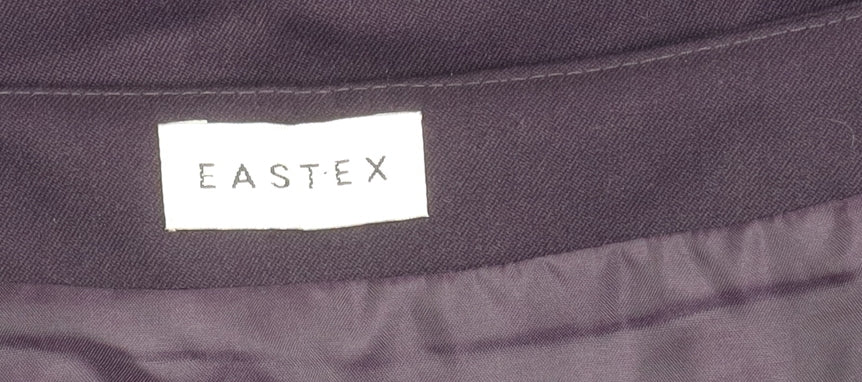 Eastex Women's Purple Knee Length Pencil Skirt Size 14