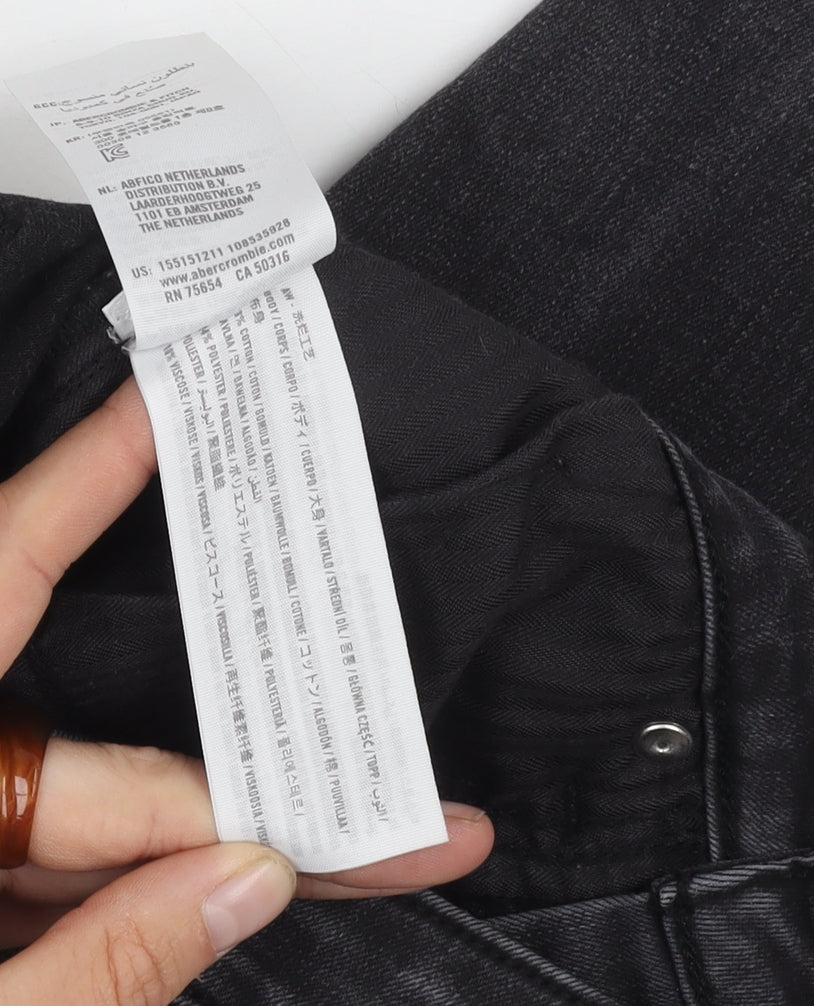 Abercrombie & Fitch Women's Black Skinny Jeans Size 6
