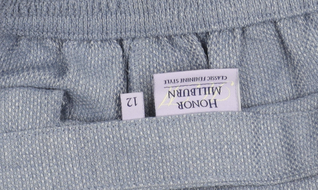 Womens UK Size 12 Honor Millburn Relaxed Fit Casual Blue Trousers