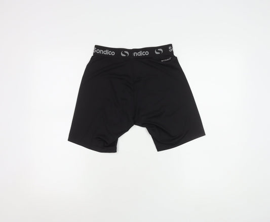 Sondico Men's Black Compression Shorts L