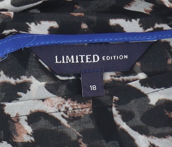 Womens UK Size 18 Marks and Spencer Multicoloured Basic Blouse