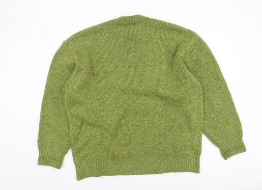 Next Men's Green Pullover Jumper XL Crew Neck