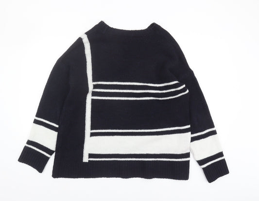 Womens UK Size 8 Wallis Black Pullover Jumper