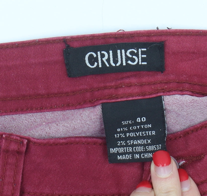Cruise Women's Red Jeans Size 12