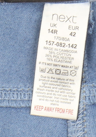 Next Women's Blue Jegging Jeans, Size 14R, Comfort Stretch