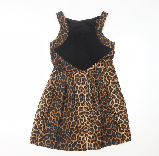 Oasis Women’s Animal Print A-Line Dress Size 12