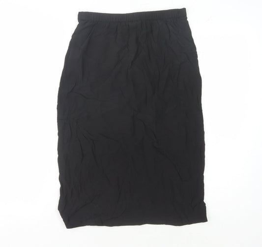 Hush Women's Black Long Pencil Skirt Size 6