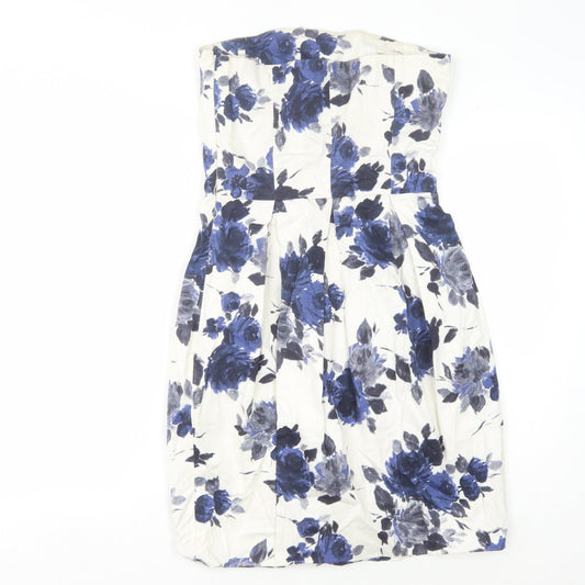 Oasis Women's Multicoloured 10 Floral Dress