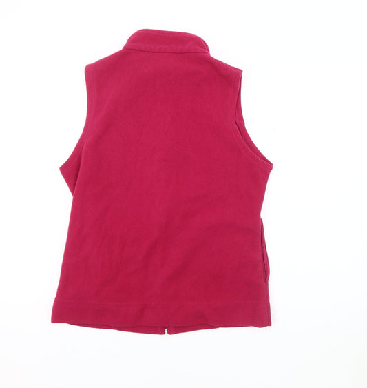 Womens UK Size S EWM Red Gilet
