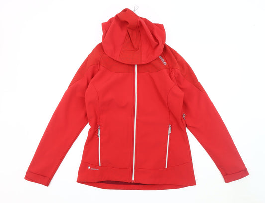 Womens UK Size 12 Regatta Red Soft Shell